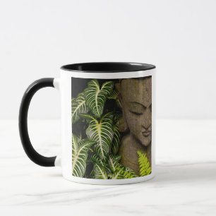 Taza Estatua en una información de ubicación del