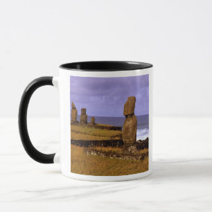 Taza Estatua Moai de la Plataforma Tahai Resúmenes Pasc