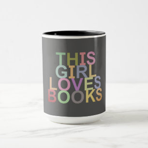 TAZA ESTE CHICA AMA LOS LIBROS