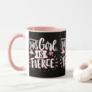 Taza Este Chica Es Un Feroz Empoderamiento Chica