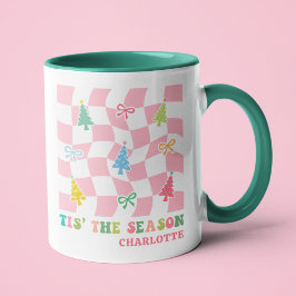 Taza Este Es El Nombre De Los Navidades De Coqueta Rosa