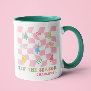 Taza Este Es El Nombre De Los Navidades De Coqueta Rosa