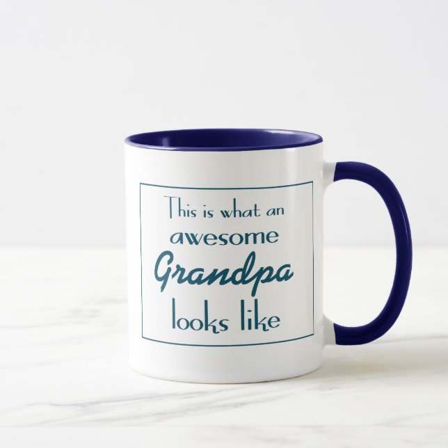 Taza Éste es un qué abuelo impresionante parece (Derecha)