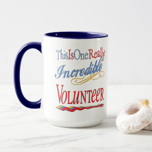 Taza Éste es un regalo voluntario realmente increíble