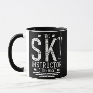 Taza Este Instructor De Esquí Es El Mejor Esquiador