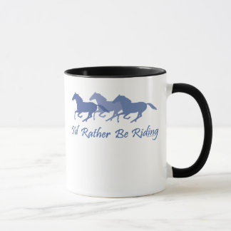 Taza Esté montando bastante - el decir del caballo