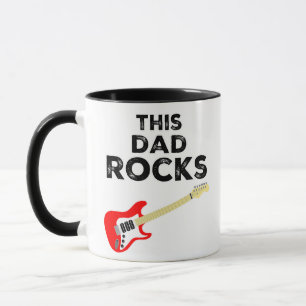 Taza Este papá Rocks