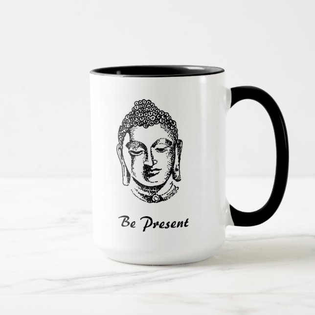 Taza Esté presente (Derecha)