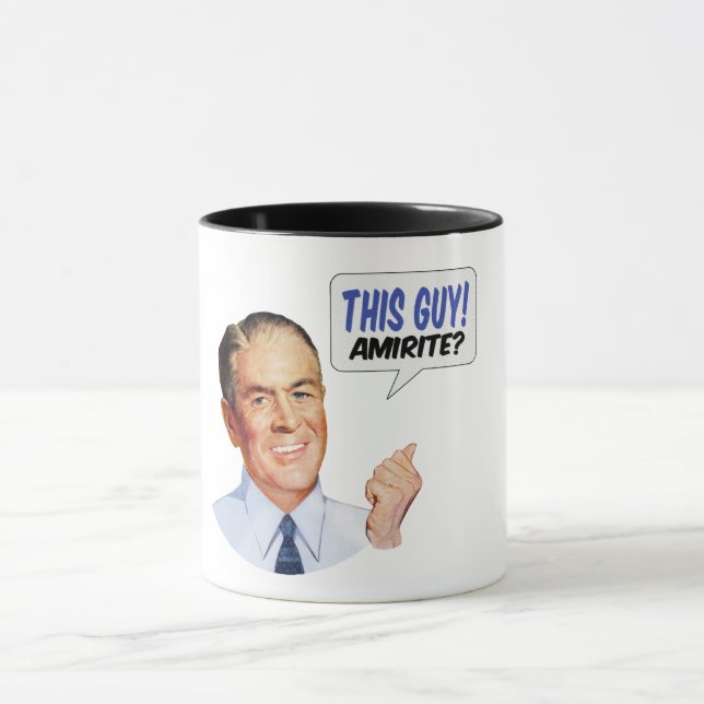 Taza ¡Este tipo! ¿AMIRITA? (Centro)