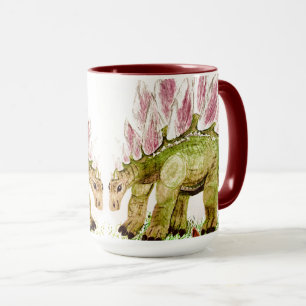 Taza Estegosauro y amigos juntos