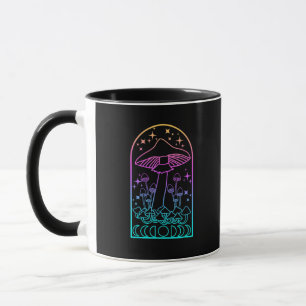Taza Estética Cottagecore Goblincore Hongo Academia