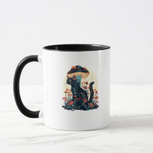 Taza Estética Cottagecore Goblincore Hongo Fairycor