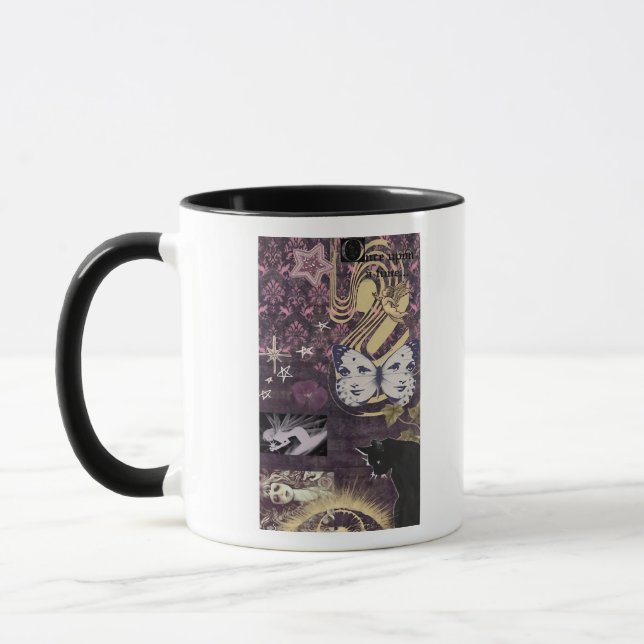 Taza Estética de Whimsigoth sobredimensionada (Izquierda)