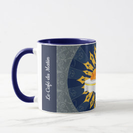 Taza Estética Deco de Cafetería Moderna Personalizada