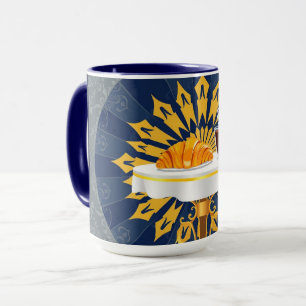 Taza Estética Deco Personalizada de Barra de Café Moder
