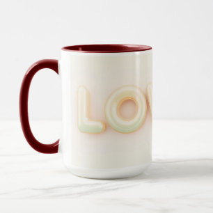 Taza Estética encantadora de guión moderno