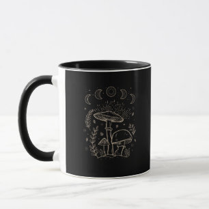 Taza Estética Goblincore Academia Cottagecore Hongo