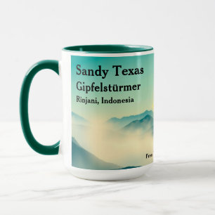 Taza Estética minimalista de montaña Gipfelstürmer