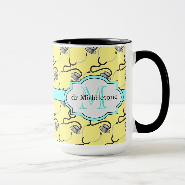Taza Estetoscopios divertidos para los médicos en (Derecha)
