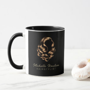 Taza Estilista de pelo Chic Moderno Salón de Belleza Ne