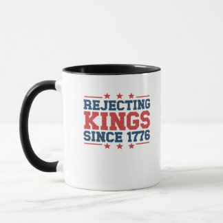 Taza Estilo Clásico Rechazando Reyes Desde 1776