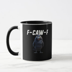 Taza Estilo creativo de engranajes divertidos de cuervo