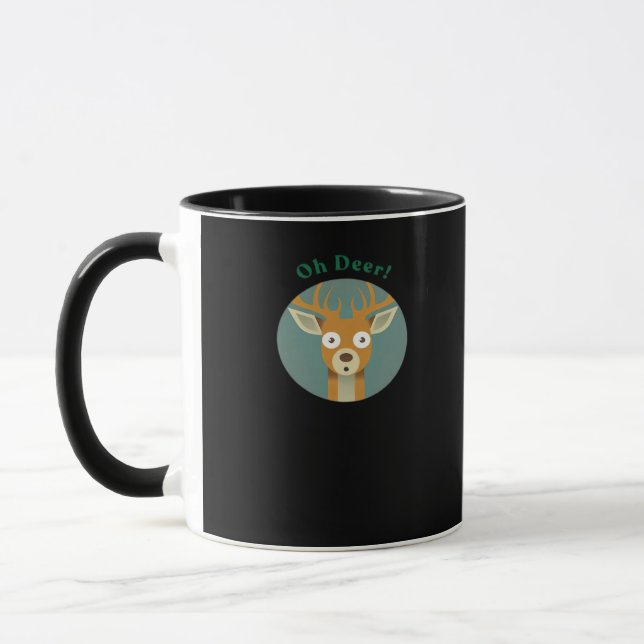 Taza Estilo creativo Oh Deer (Izquierda)