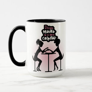 TAZA ESTILO DE CITA DE NAILS SALON