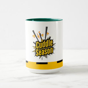Taza Estilo de comic de mug de la temporada de Cuddle
