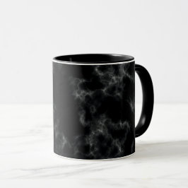 Taza Estilo de mármol elegante - negro