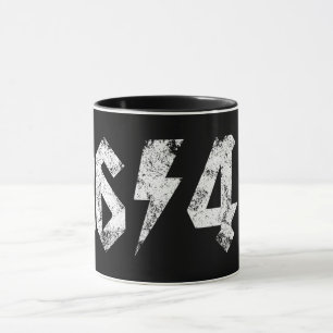 Taza Estilo de rock 80 retro anti Trump