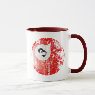 TAZA ESTILO EROSIONADO Y ENVEJECIDO DE LA BOLA DE