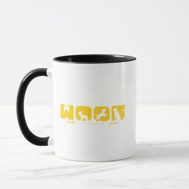 Taza Estilo genial para amantes caninos (Izquierda)