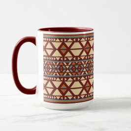 Taza Estilo geométrico moderno del suroeste