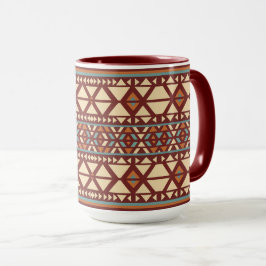 Taza Estilo geométrico moderno del suroeste