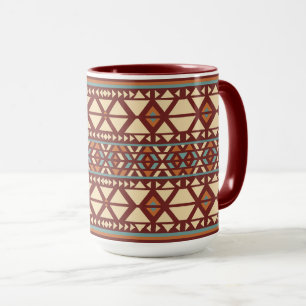 Taza Estilo geométrico moderno del suroeste