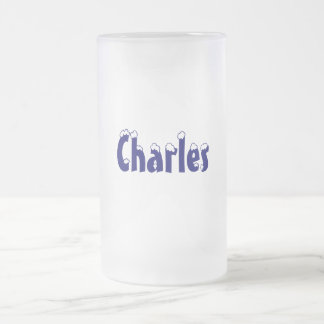 Taza Estilo-Helada Charles-Nombre