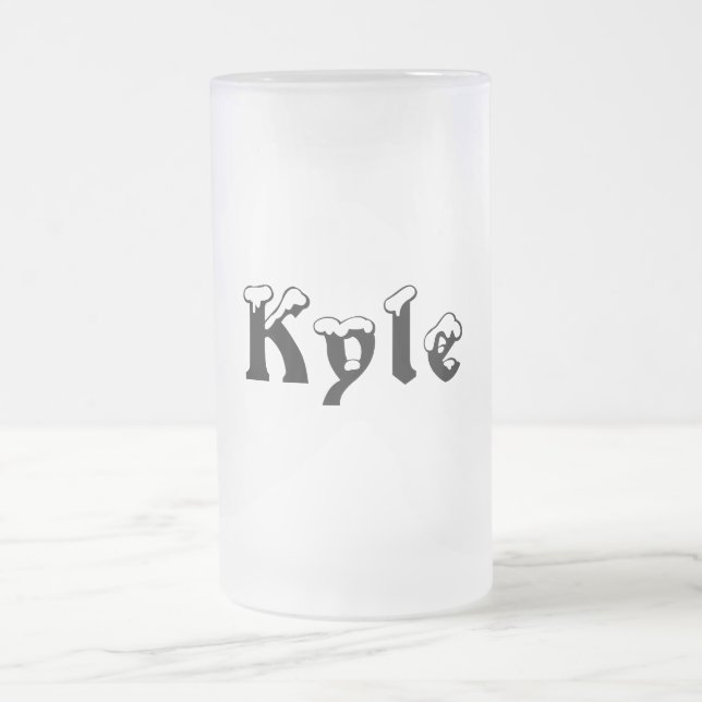 Taza Estilo-Helada Kyle-Nombre (Centro)