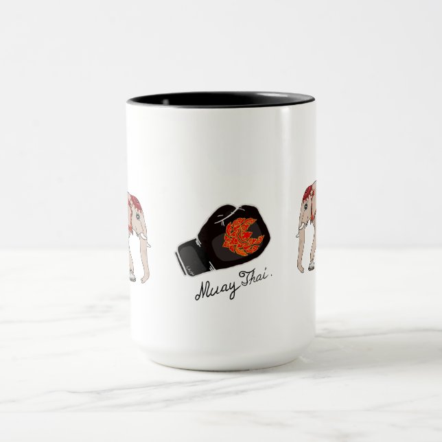 Taza Estilo Mug Thai. (Centro)