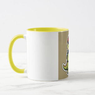 Taza Estilo pegatina lindo Dinosaurio