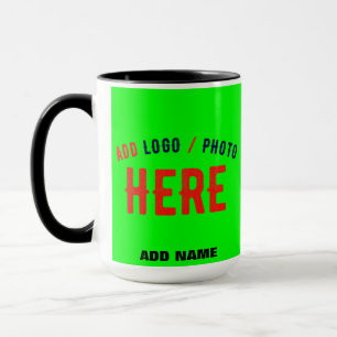 TAZA ESTILO PERSONALIZADO MODERNO NEON VERIFICADO VERIF