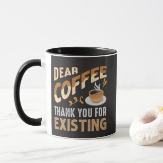 Taza Estimado Café Gracias Por El Café Funny Existente