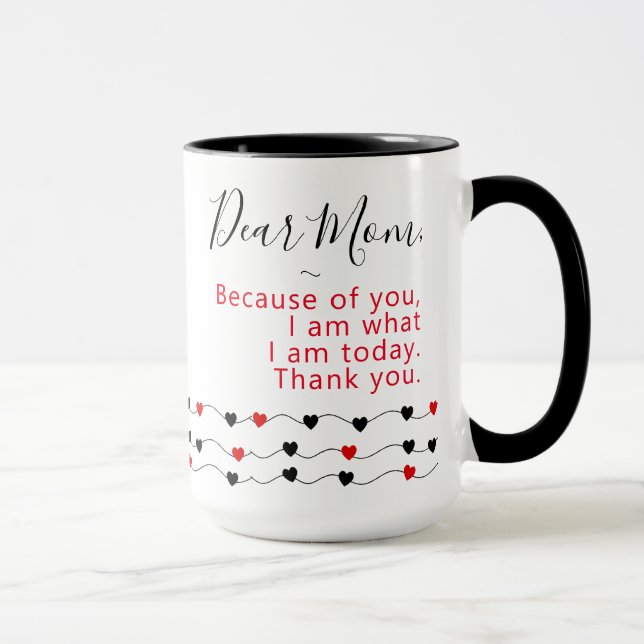 Taza Estimados refranes de la mamá - la mejor mamá (Derecha)