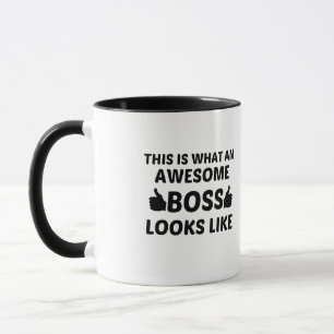 TAZA ESTO ES LO QUE PARECE UN FANTÁSTICO JEFE