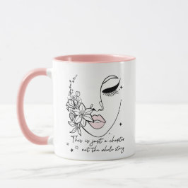 Taza Esto es solo una cita positiva de un capítulo