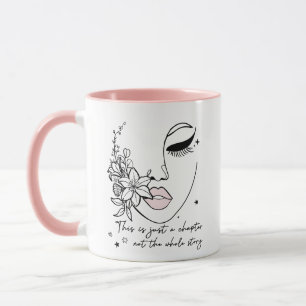 Taza Esto es solo una cita positiva de un capítulo