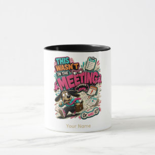 Taza Esto No Fue Una Reunión Personalizada Divertida Of