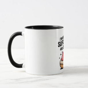 Taza Estoy Aquí Por Sufganiyot Y Matcha Hanukkah Jew