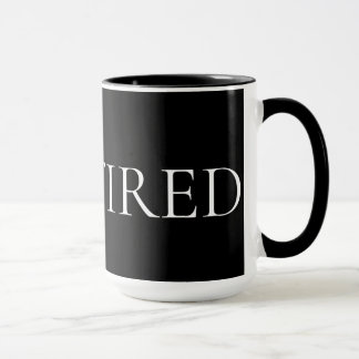 Taza Estoy Cansado – Frase Suave y Emocional