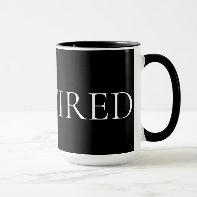 Taza Estoy Cansado – Frase Suave y Emocional (Derecha)